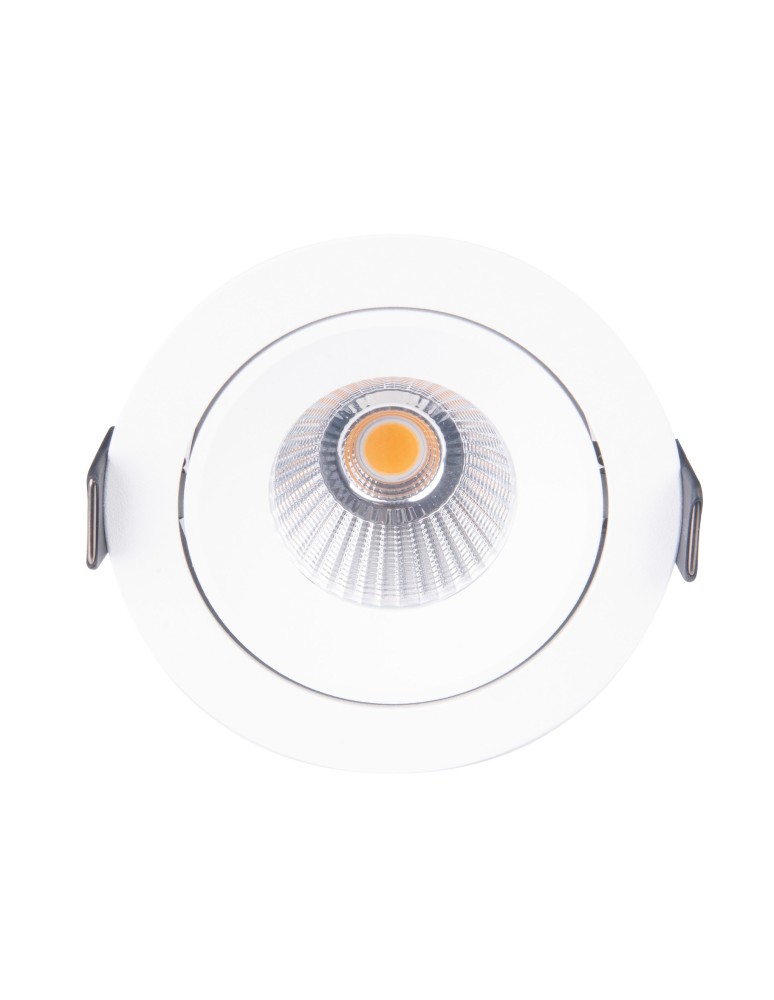 Lampy podtynkowe - oczka - Maxlight Oprawa Wpustowa Cyklop Biała 3000K IP65 H0094 - produkt kolory-swiatla.pl 3
