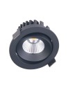 Maxlight Oprawa Wpustowa Cyklop Czarna 3000K IP65 H0095
