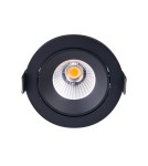 Lampy podtynkowe - oczka - Maxlight Oprawa Wpustowa Cyklop Czarna 3000K IP65 H0095 - product 2