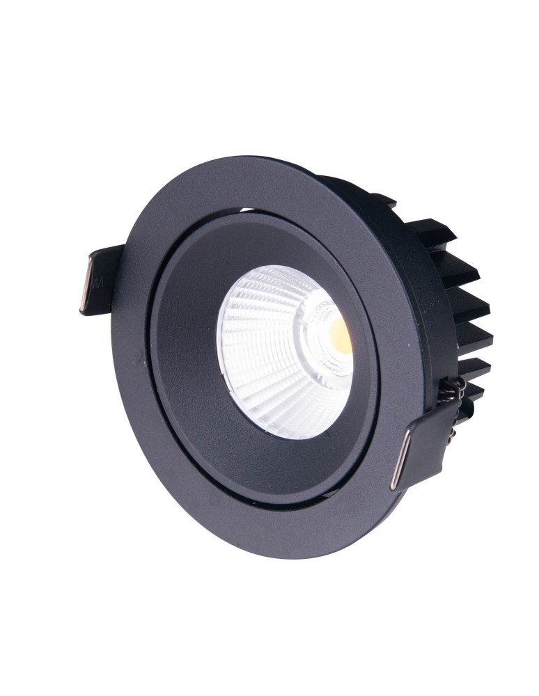 Maxlight Oprawa Wpustowa Cyklop Czarna 3000K IP65 H0095
