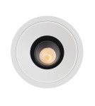 Lampy podtynkowe okrągłe - Maxlight Oprawa Wpustowa Galexo LED 7W Biała H0106 - product 1
