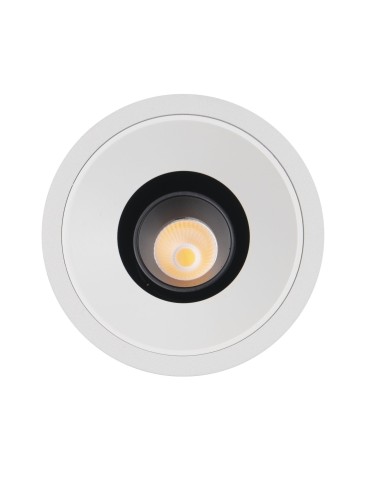 Maxlight Oprawa Wpustowa Galexo LED 7W Biała H0106