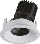 Lampy podtynkowe okrągłe - Maxlight Oprawa Wpustowa Galexo LED 7W Biała H0106 - product 7