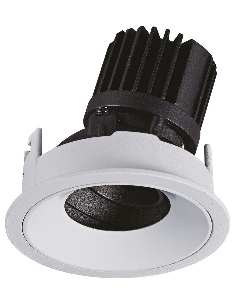 Maxlight Oprawa Wpustowa Galexo LED 7W Biała H0106