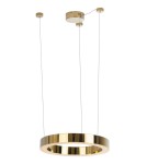 Lampy wiszące okręgi - Maxlight Lampa Wisząca Luxury 40 cm Złota Ściemnialna P0377D - product 1