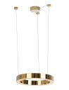Maxlight Lampa Wisząca Luxury 40 cm Złota Ściemnialna P0377D