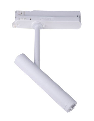 Maxlight Lampa Do Szynoprzewodu Pistol Biały 12W LED S0005