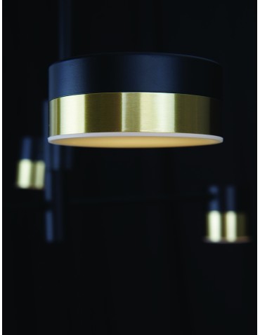 Maxlight Lampa Wisząca Puma LED 4X 7W Czarny/Złoty P0404 - produkt 2
