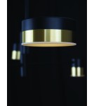 Lampy wiszące LED - Maxlight Lampa Wisząca Puma LED 6X 7W Czarny/Złoty P0405 - product 4