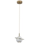 Lampy wiszące LED - Maxlight Lampa Wisząca Uranos Biały P0413 - product 1