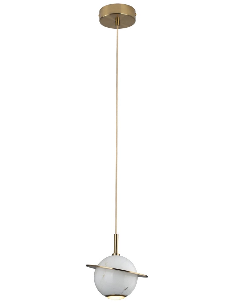 Lampy wiszące LED - Maxlight Lampa Wisząca Uranos Biały P0413 - produkt kolory-swiatla.pl 1