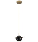 Lampy wiszące LED - Maxlight Lampa Wisząca Uranos Czarny P0414 - product 1