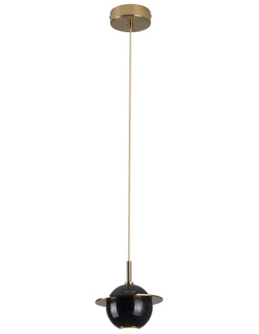 Maxlight Lampa Wisząca Uranos Czarny P0414