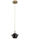 Maxlight Lampa Wisząca Uranos Czarny P0414