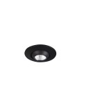 Lampy podtynkowe okrągłe - Maxlight Oprawa Wpustowa Max Yuca Round Tilted Black 3W H0105 - product 4