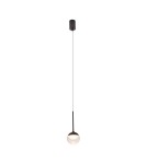 Lampy wiszące LED - Maxlight Lampa Wisząca Zoom Czarna 6W LED P0416 - product 4