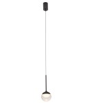 Lampy wiszące LED - Maxlight Lampa Wisząca Zoom Czarna 6W LED P0416 - product 1