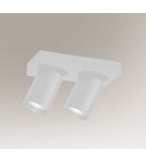Lampy sufitowe reflektory - Shilo TARUMI 2xGU10 biały reflektor 7973 - product 1