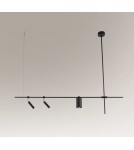 Lampy wiszące - Shilo NAMASU 2xG9 1xGU10 czarny wisząca 7862 - product 1