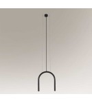 Lampy wiszące podwójne - Shilo SUKOMO 2xG9 czarny wisząca 7858 - product 1