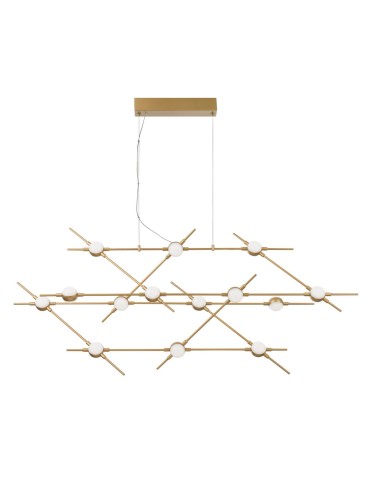 Luces Exclusivas AZUL Wisząca LED 34W 2352lm 3000K złoty LE41327