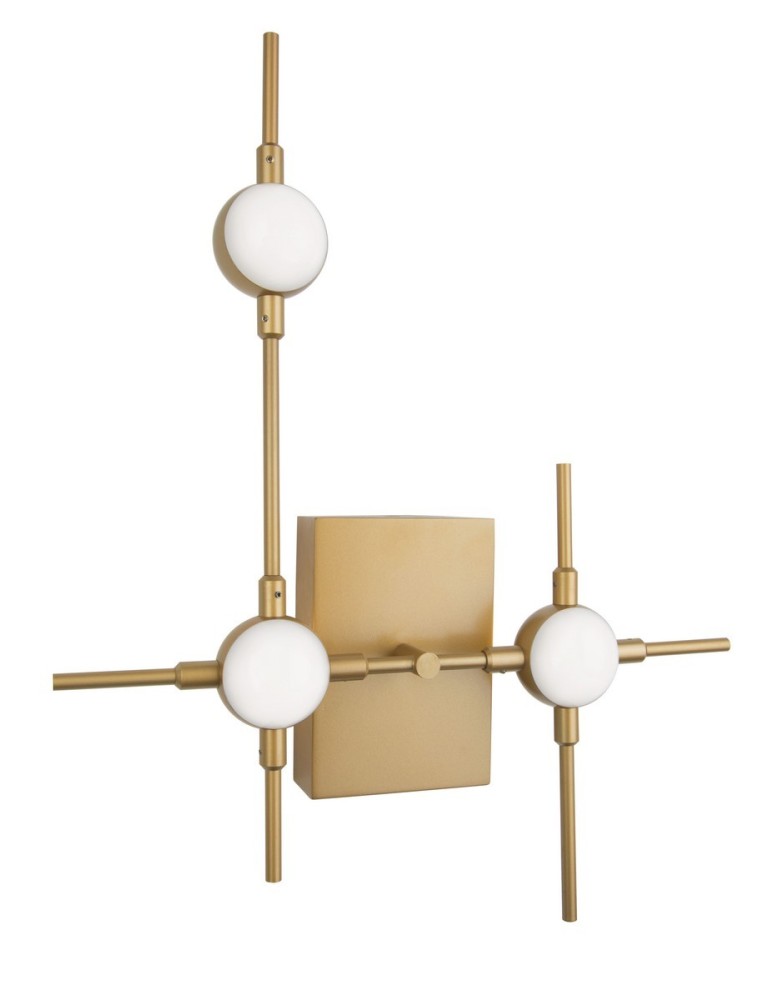 Kinkiety designerskie - Luces Exclusivas AZUL Ścienna LED 72W 504lm 3000K złoty LE41328 - produkt kolory-swiatla.pl 1