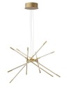 Luces Exclusivas BELL Wisząca LED 56W 4200lm 3000K złoty LE41337