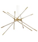 Lampy wiszące designerskie - Luces Exclusivas BELL Wisząca LED 56W 4200lm 3000K złoty LE41337 - product 2