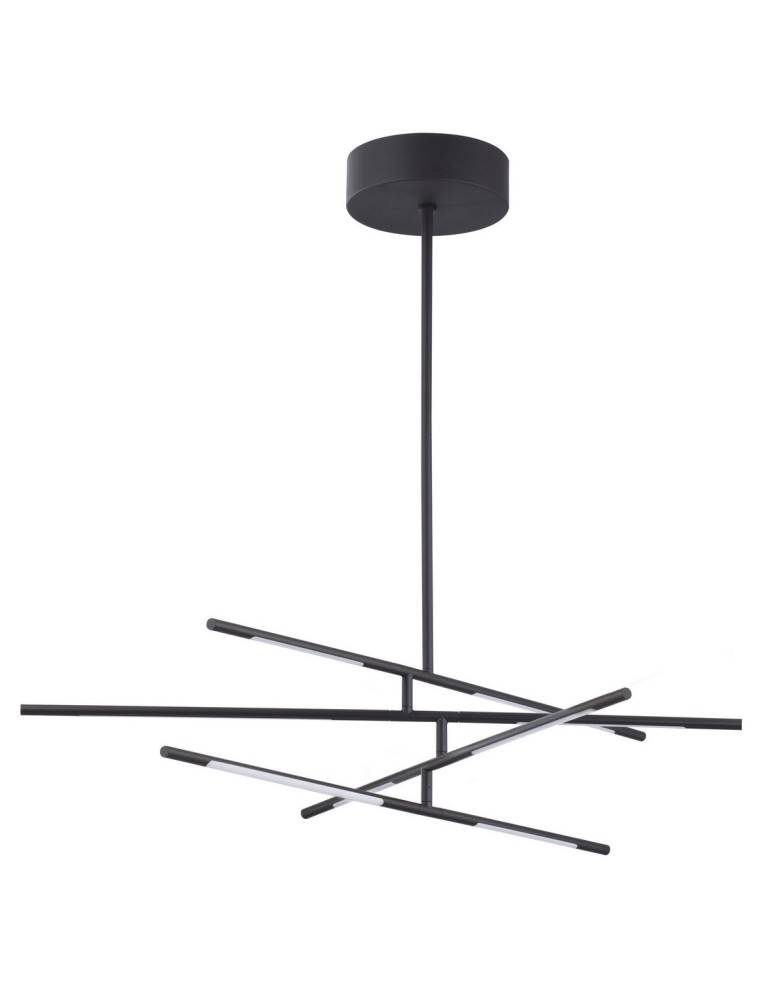 Lampy wiszące designerskie - Luces Exclusivas BELL Wisząca LED 40W 2800lm 3000K czarny LE41346 - produkt kolory-swiatla.pl 1
