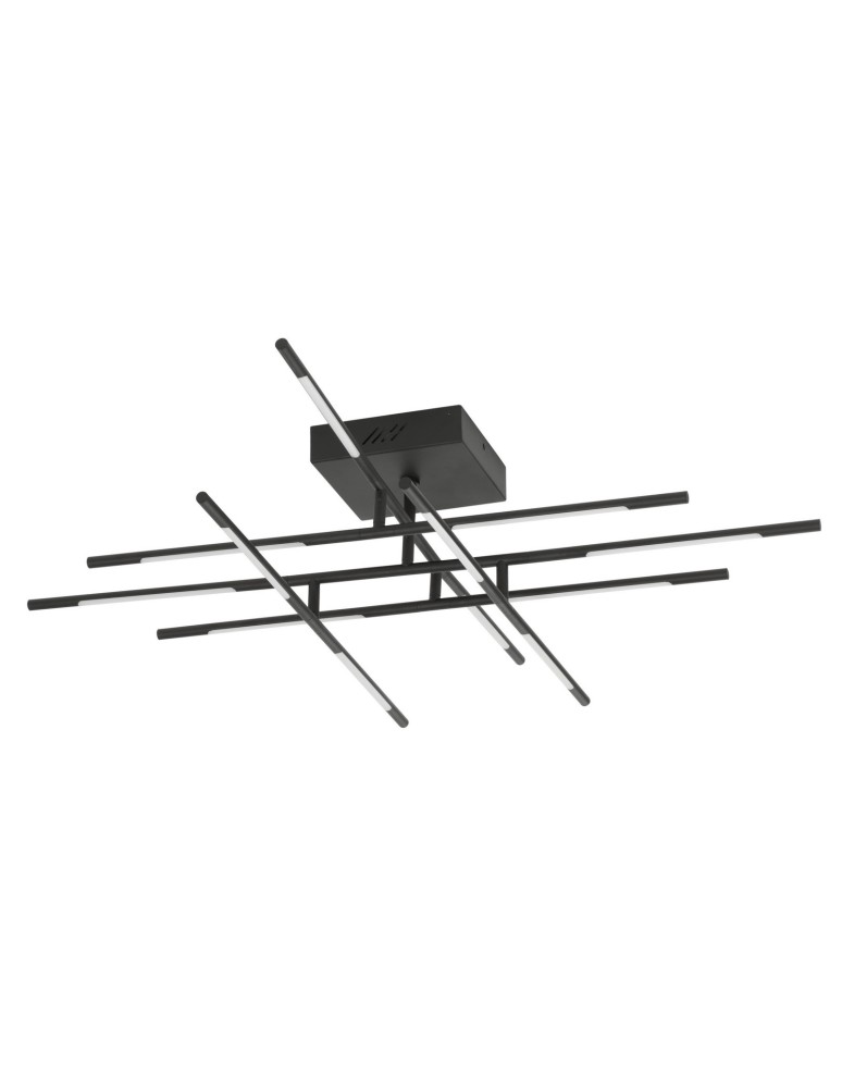 Lampy sufitowe designerskie - Luces Exclusivas BELL Sufitowa LED 48W 3360lm 3000K czarny LE41348 - produkt kolory-swiatla.pl 1