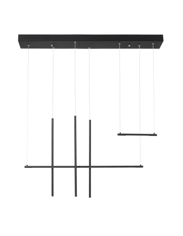 Luces Exclusivas BUGA Wisząca LED 35W 2450lm 3000K czarny LE41353