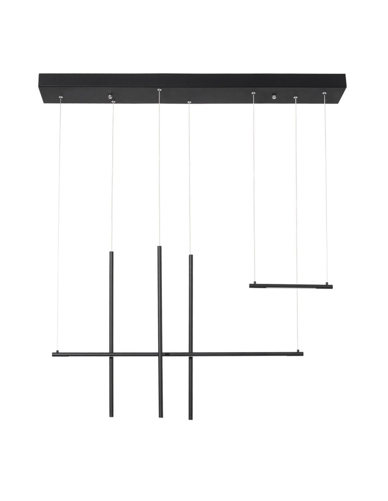 Lampy wiszące designerskie - Luces Exclusivas BUGA Wisząca LED 35W 2450lm 3000K czarny LE41353 - produkt kolory-swiatla.pl 1