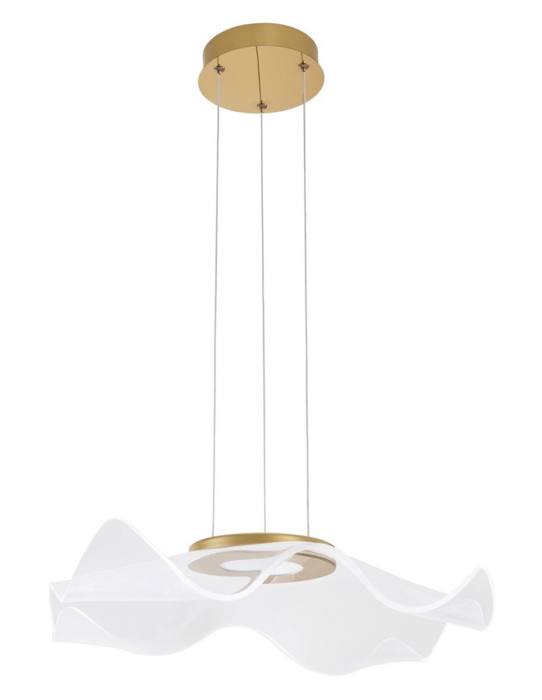 Lampy wiszące LED - Luces Exclusivas CALI Wisząca LED 30W 2046lm 3000K złoty LE41368 - produkt kolory-swiatla.pl 1
