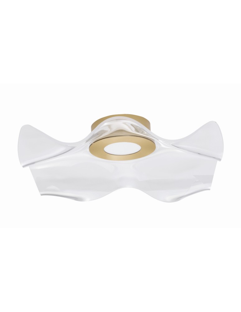 Lampy sufitowe designerskie - Luces Exclusivas CALI Sufitowa LED 31W 2118lm 3000K złoty LE41369 - produkt kolory-swiatla.pl 1
