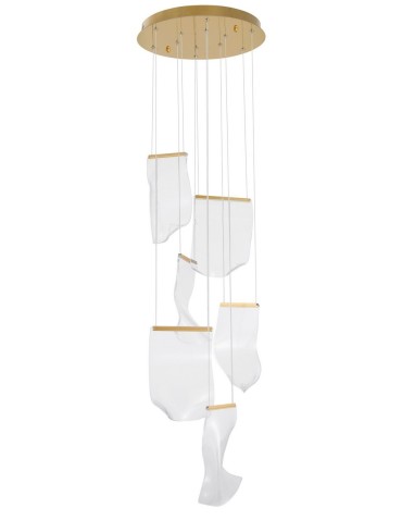 Luces Exclusivas CALI Wisząca LED 39W 2470lm 3000K złoty LE41371