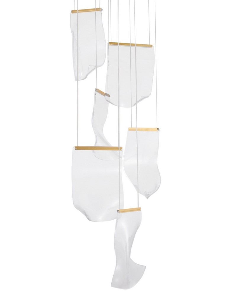 Lampy wiszące LED - Luces Exclusivas CALI Wisząca LED 39W 2470lm 3000K złoty LE41371 - product kolory-swiatla.pl 2