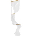 Lampy wiszące LED - Luces Exclusivas CALI Wisząca LED 16W 1190lm 3000K złoty LE41372 - product 2