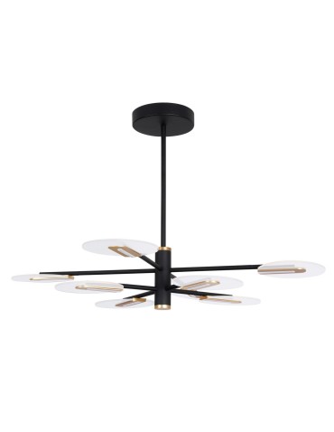 Luces Exclusivas CEJA Wisząca LED 56W 3605lm 3000K czarny/złoty LE41373