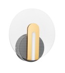 Kinkiety designerskie - Luces Exclusivas CEJA Ścienna LED 7W 596lm 3000K czarny/złoty LE41374 - product 1