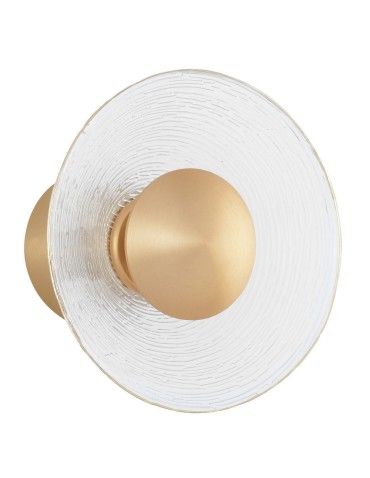 Luces Exclusivas CORO Ścienna LED 8W 536lm 3000K złoty mosiądz LE41381