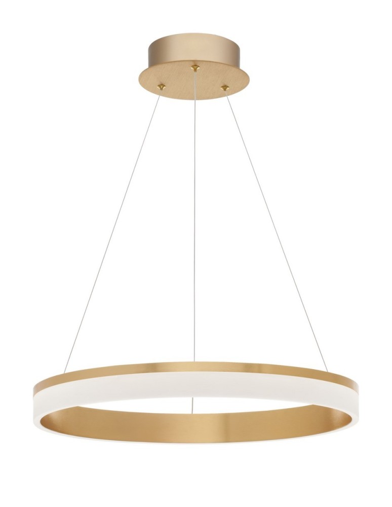 Lampy wiszące LED - Luces Exclusivas CRUZ Wisząca LED 45W 3375lm 3000K brąz LE41383 - produkt kolory-swiatla.pl 1