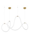 Luces Exclusivas DEAN Wisząca LED 57W 3189lm 3000K Ściemnialna złoty LE41385