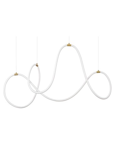 Luces Exclusivas DEAN Wisząca LED 57W 3189lm 3000K Ściemnialna złoty LE41385 - produkt 2