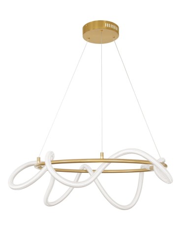 Luces Exclusivas DEAN Wisząca LED 34W 2271lm 3000K Ściemnialna złoty LE41386