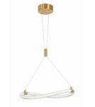Lampy wiszące designerskie - Luces Exclusivas DEAN Wisząca LED 15W 1160lm 3000K złoty LE41387 - product 1