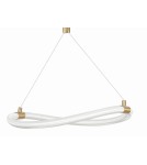 Lampy wiszące designerskie - Luces Exclusivas DEAN Wisząca LED 15W 1160lm 3000K złoty LE41387 - product 2