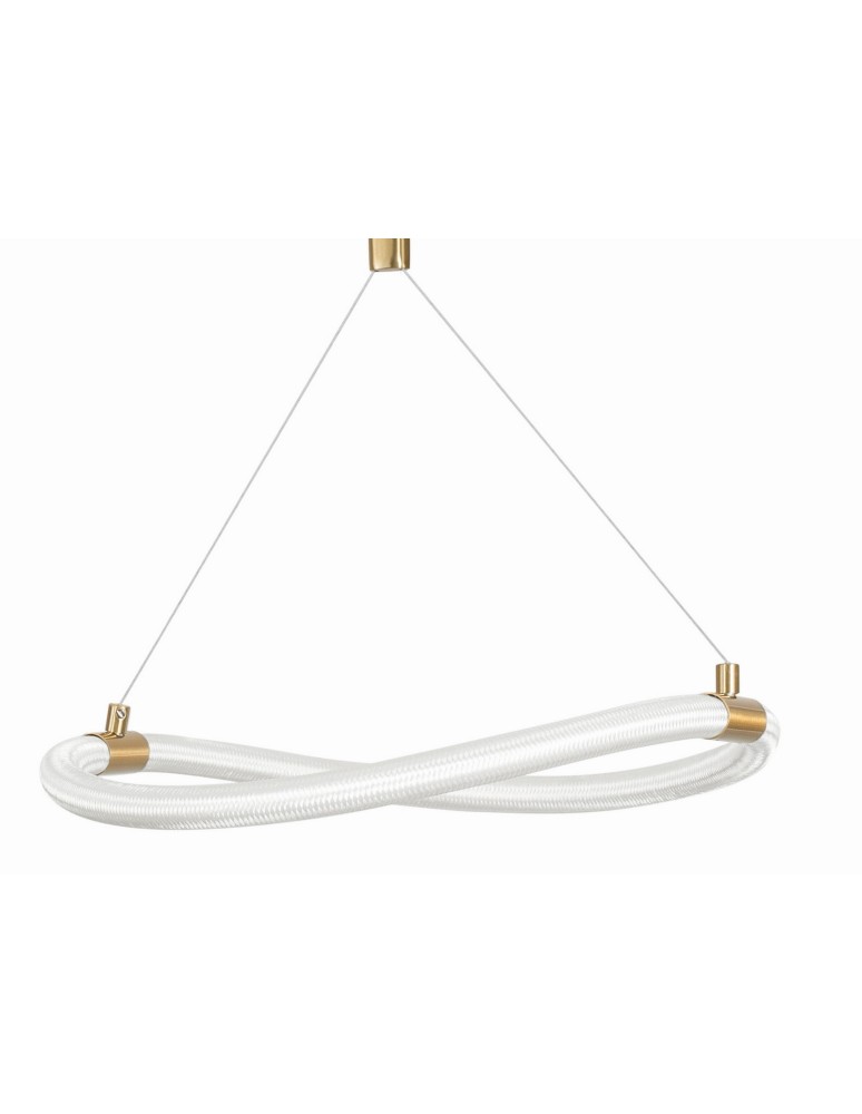 Lampy wiszące designerskie - Luces Exclusivas DEAN Wisząca LED 15W 1160lm 3000K złoty LE41387 - product kolory-swiatla.pl 2