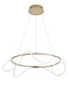 Luces Exclusivas FIJO Wisząca LED 43W 4581lm 3000K Ściemnialna złoty LE41389