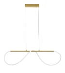 Lampy wiszące designerskie - Luces Exclusivas FIJO Wisząca LED 29W 3145lm 3000K Ściemnialna złoty LE41390 - product 1