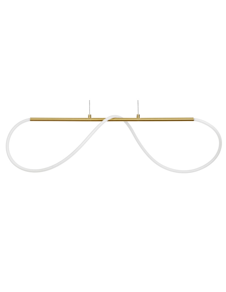 Lampy wiszące designerskie - Luces Exclusivas FIJO Wisząca LED 29W 3145lm 3000K Ściemnialna złoty LE41390 - product kolory-swiatla.pl 2